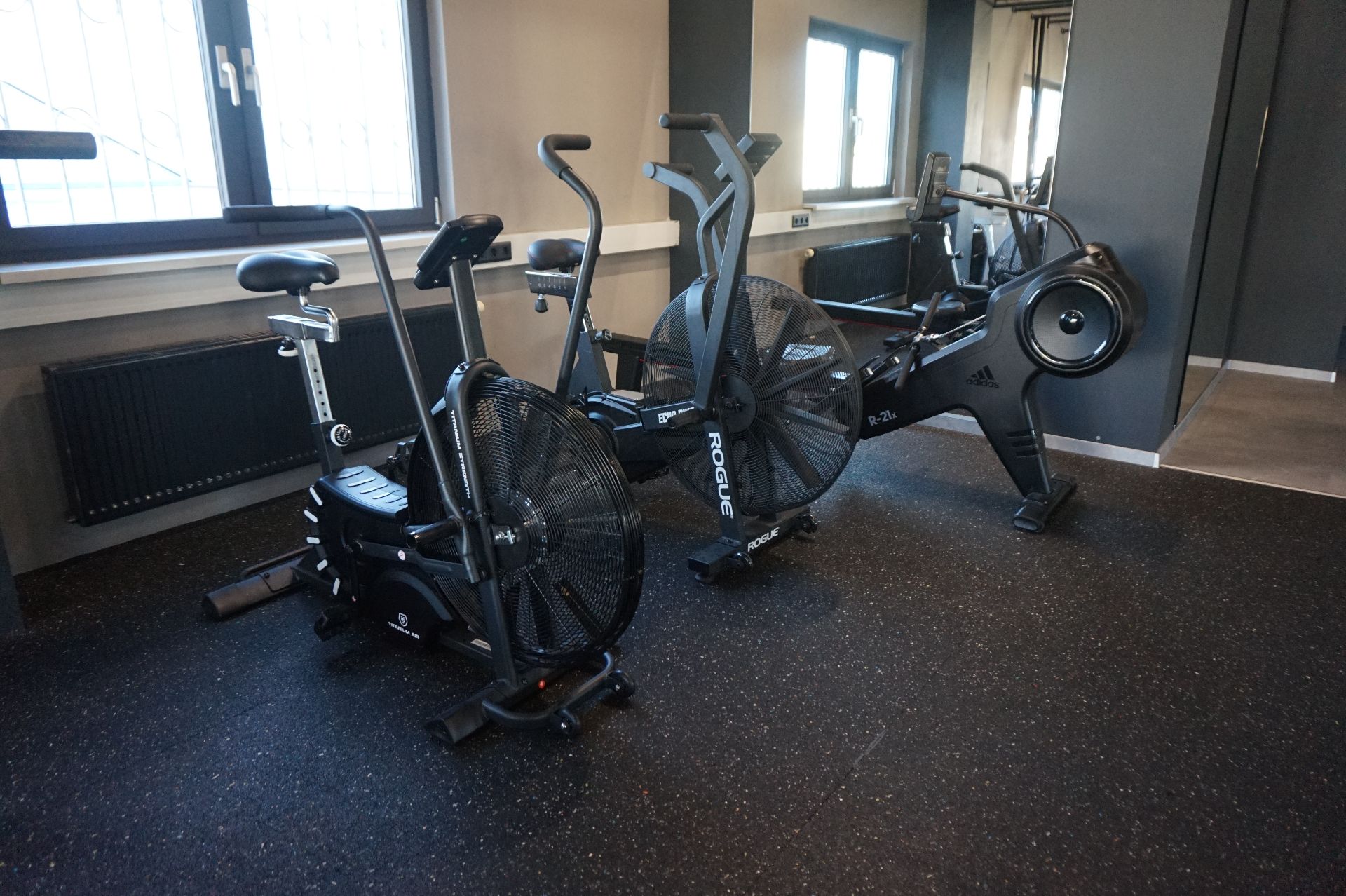 Umkleide- und Aufenthaltsbereich im KSN Performance Center