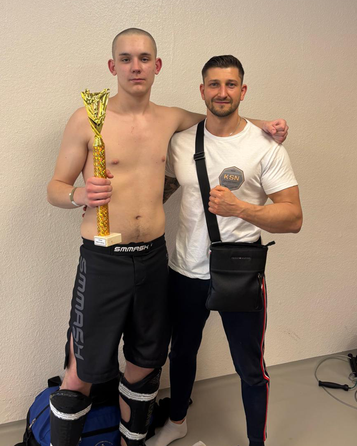 Umkleide- und Aufenthaltsbereich im KSN Performance Center